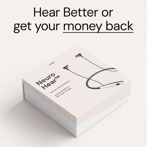 NeuroHear™ – Red Light Therapy Earbuds for Age-Related Hearing Loss