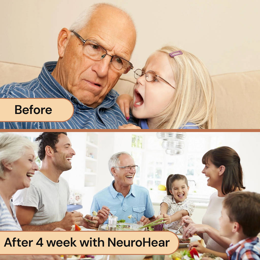 NeuroHear™ – Red Light Therapy Earbuds for Age-Related Hearing Loss