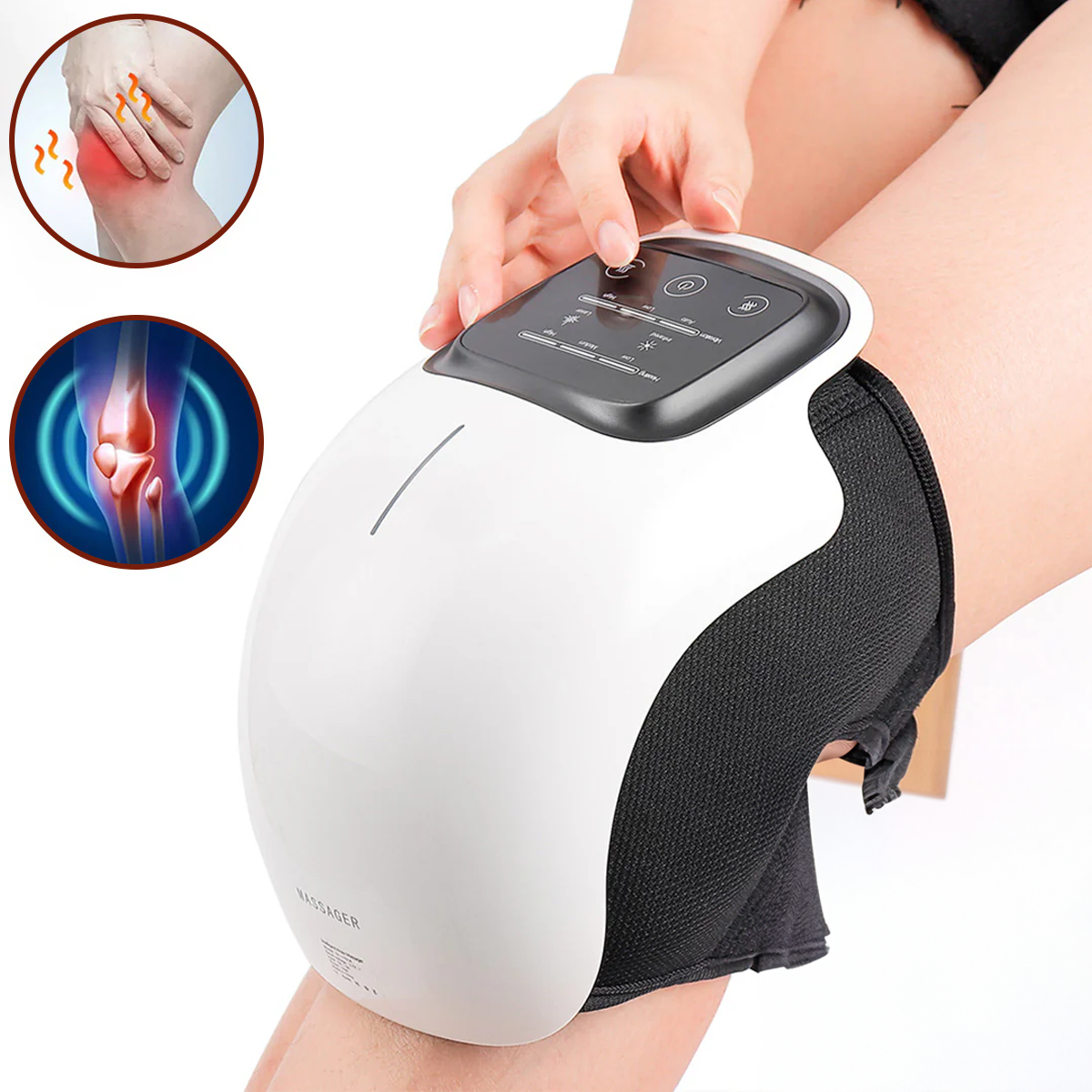KneeMassager 2.0™ – Red Light Therapy Relief for Aging Joints