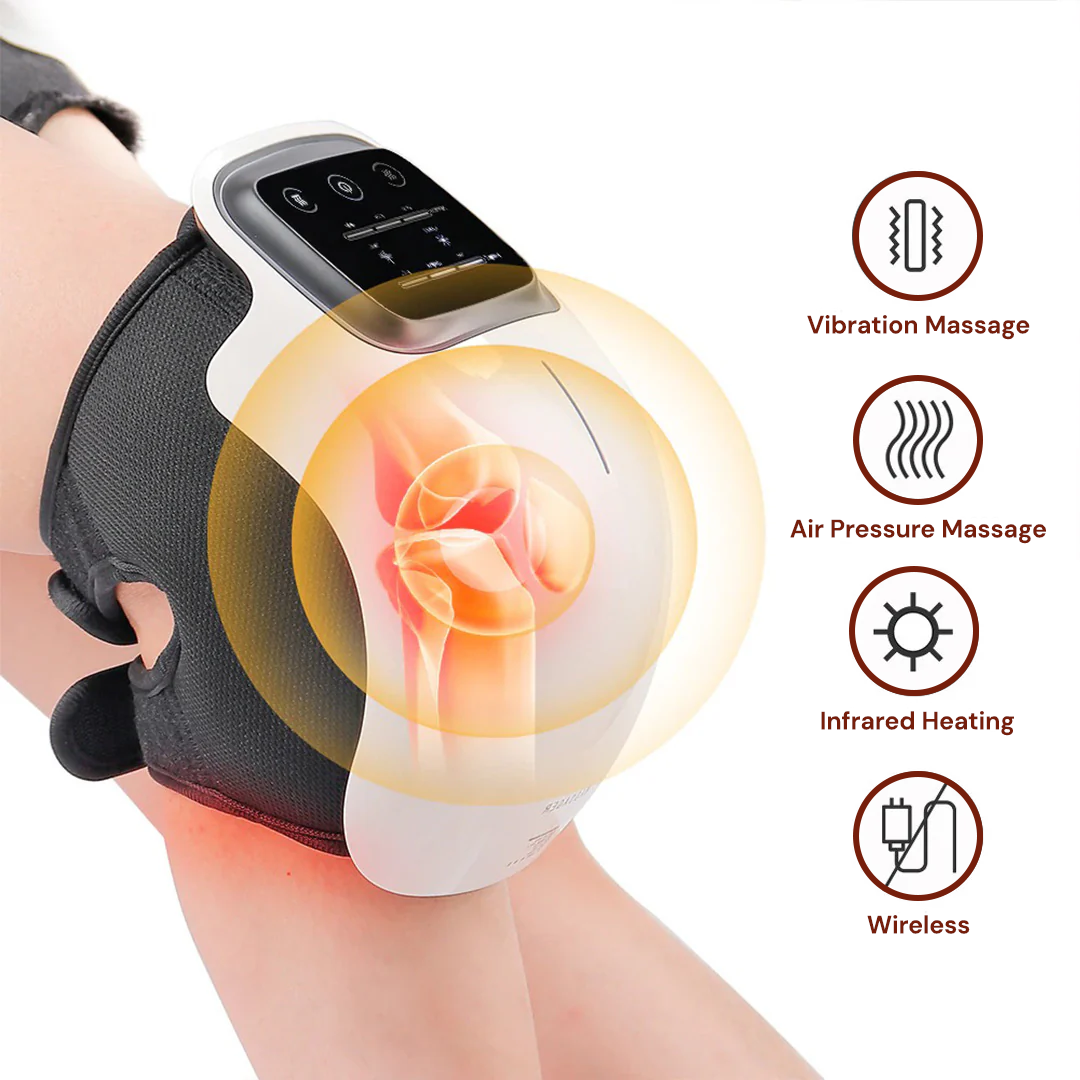 KneeMassager 2.0™ – Red Light Therapy Relief for Aging Joints